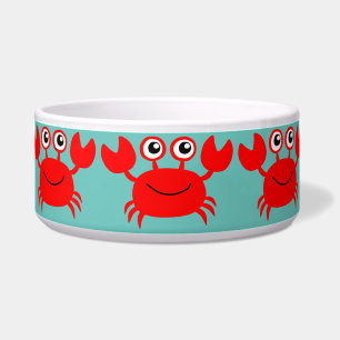 Cute Crabs weigert Bowl Voerbakje