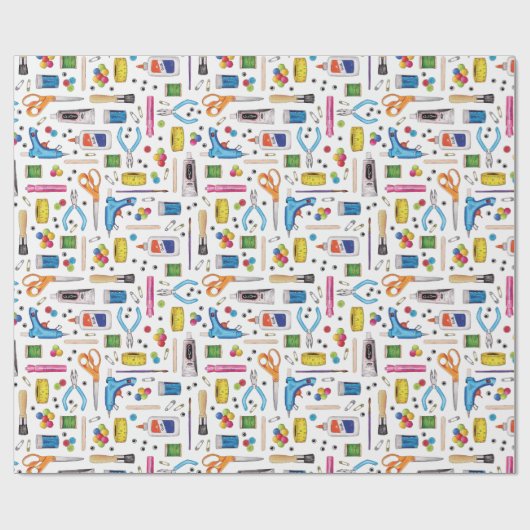Cute Craft Supply Cadeaupapier (Vlak)