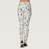 Cute Craft Supply Leggings (Achterkant)