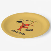 Cute Crawfish Afstuderen Papieren Bordje (Gekanteld)