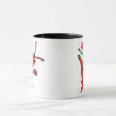 Cute Crawfish/Lobster in Bow Stropdas Mok (Midden)