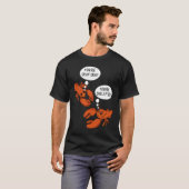 Cute Crawfish Saying You're Cray Cray You're Shell T-shirt (Voorkant volledig)