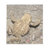 Cute Crawling Toad-laptop Notitieblok (Voorkant)