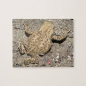 Cute Crawling Toad Puzzle Legpuzzel (Horizontaal)