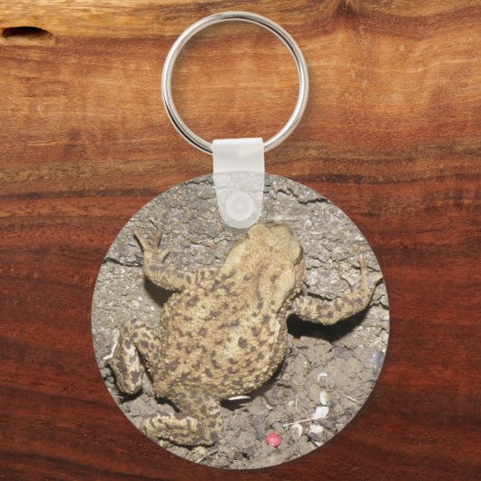 Cute Crawling Toad Sleutelhanger (Voorkant)