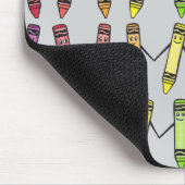 Cute Crayon Pals Mousepad Muismat (Hoek)