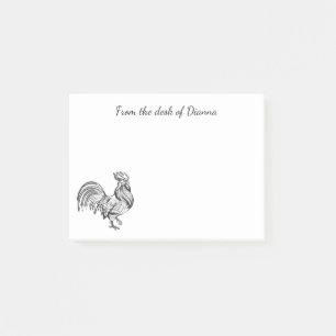 Cute Crazy Chicken Lady Boerderij Farmer Rooster Post-it® Notes