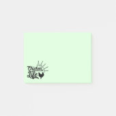 Cute Crazy Chicken Lady Boerderij Farmer Rooster Post-it® Notes (Voorkant)