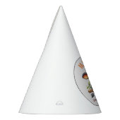 Cute Crazy Cow Farm Theme 1st Birthday Feesthoedjes (Links)