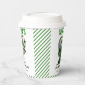 Cute Crazy Frog Farm Theme 1st Birthday Papieren Bekers (Links)