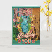 Cute Creature Chihuahua Butterfly Birthday Kaart (Gele Bloem)