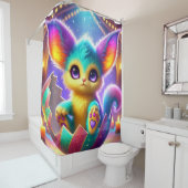 Cute Creature Douchegordijn (In situ)