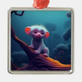 Cute Creature Metalen Ornament (Voorkant)