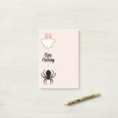 Cute & Creepy — A Playful Haunt in Pastel Post-it® Notes (Op bureau)