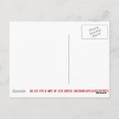 Cute Creepy Creaty Gothic Fantasy Sad Monster Art Briefkaart (Achterkant)