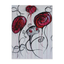 Cute Creepy Creaty Gothic Fantasy Sad Monster Art