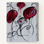 Cute & Creepy Creaty Gothic Whimsical Art Notitieboek (Achterkant)