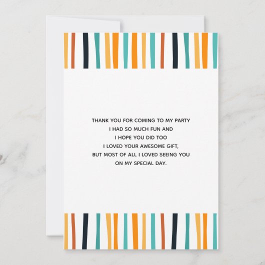 Cute & Creepy Halloween Cupcake met Big Eyeball Bedankkaart (Achterkant)