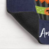 Cute & Creepy Halloween Cupcake met Big Eyeball Muismat (Hoek)