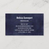 Cute & Creepy Halloween Cupcake met Big Eyeball Visitekaartje (Achterkant)