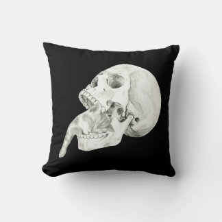 Cute Creepy Sleepy-Kat Kussen