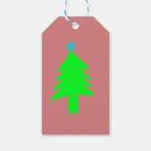 CUTE cristms tree SLEUTELHANGER Cadeaulabel (Voorkant)