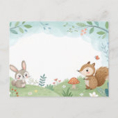 Cute Critters in Nature Briefkaart (Voorkant)