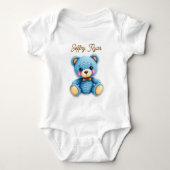 Cute Crochet Bear Personalized Romper (Voorkant)