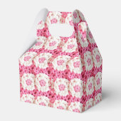 Cute Crocheted Teddy Bear Girl's Baby Shower Bedankdoosjes (Achterkant)