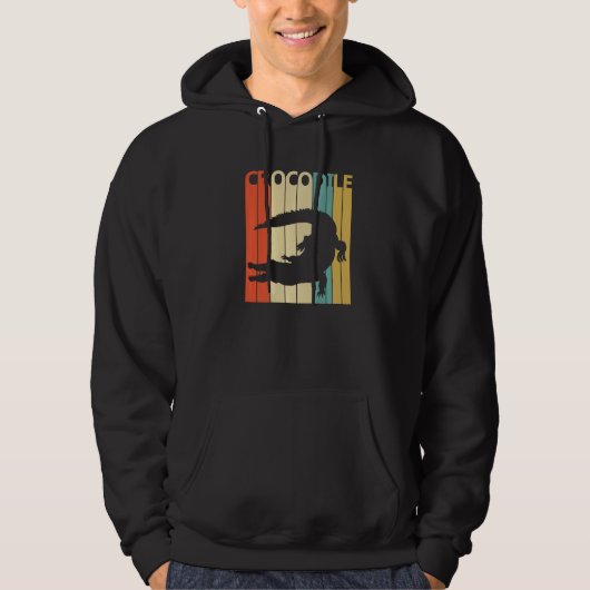 Cute Crocodile Animal Hoodie (Voorkant)