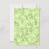 Cute Crocodile Baby Baby shower Kaart (Achterkant)