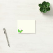 Cute crocodile love kawaii cartoon kinder post-it® notes (Kantoor)