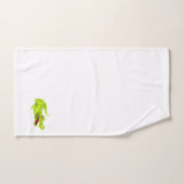 Cute Crocodile on White Bath Towel Set Bad Handdoek (Handdoek)