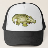 Cute Crocodile Trucker Pet (Voorkant)