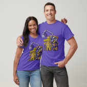 Cute Crocodile Worker T-shirt (Unisex)