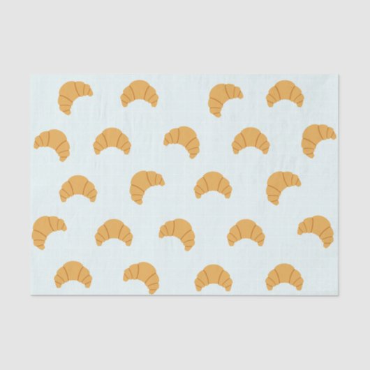 Cute Croissant Tissue Paper Tissuepapier (Voorkant)