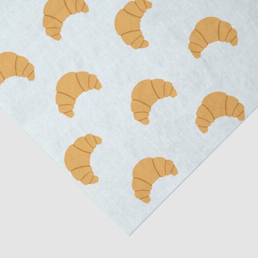 Cute Croissant Tissue Paper Tissuepapier (Detail)