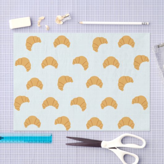 Cute Croissant Tissue Paper Tissuepapier (Craft)