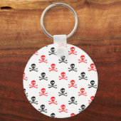 Cute Crossed Botten Sleutelhanger (Voorkant)