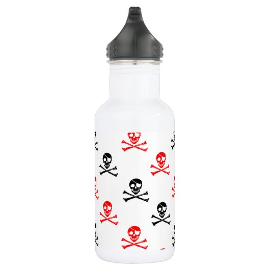 Cute Crossed Botten Waterfles (Rechts)
