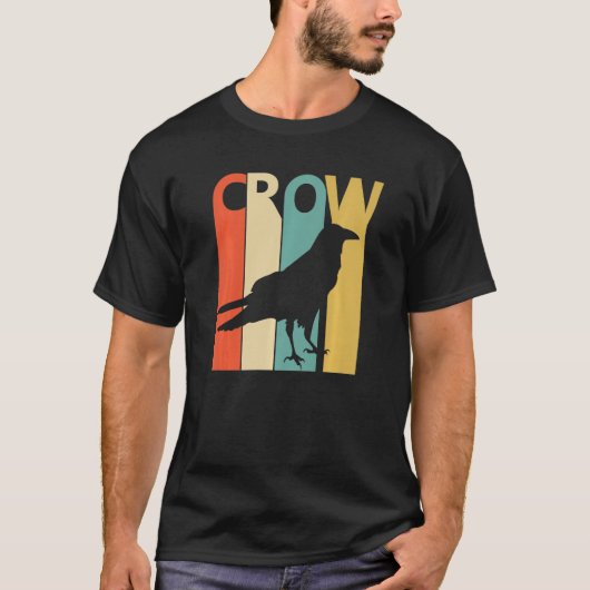 Cute Crow Animal T-shirt (Voorkant)