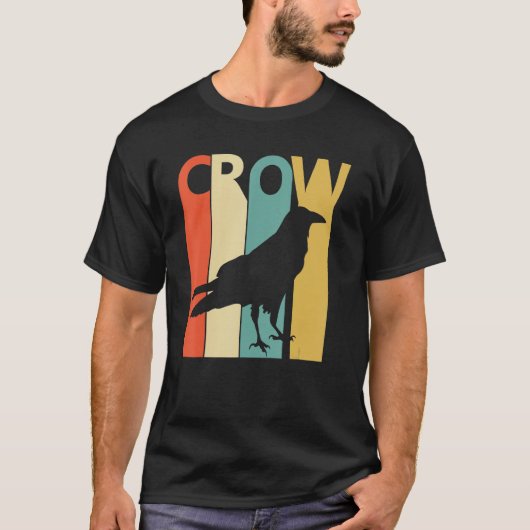 Cute Crow Animal T-shirt (Voorkant)