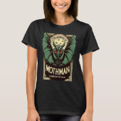 Cute Cryptid Harbinger of Doom Mothman T-shirt (Voorkant)