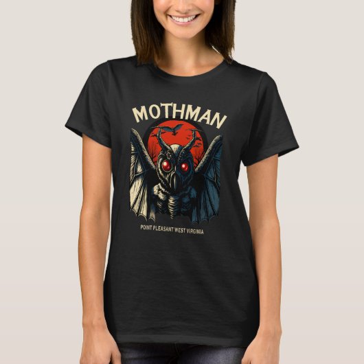 Cute Cryptid Mothman 1 T-shirt (Voorkant)