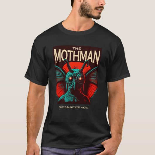 Cute Cryptid Mothman 2 T-shirt (Voorkant)