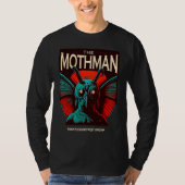 Cute Cryptid Mothman 2 T-shirt (Voorkant)