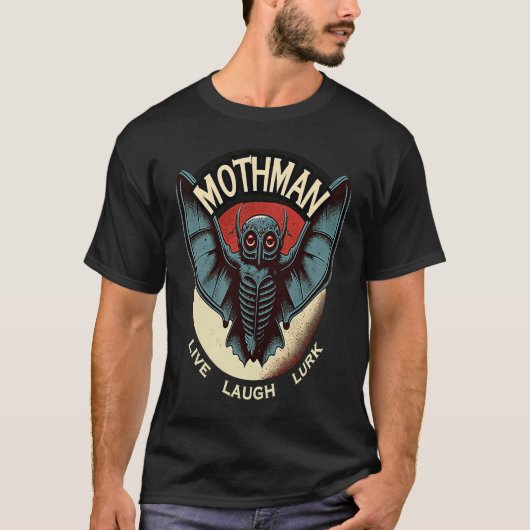 Cute Cryptid Mothman 6 T-shirt (Voorkant)