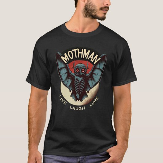 Cute Cryptid Mothman 6 T-shirt (Voorkant)