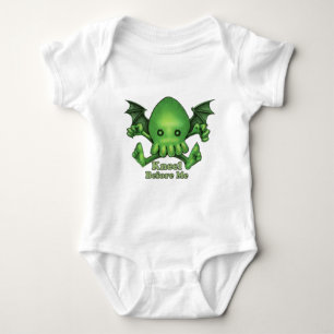 Cute Cthulhu Chibi Kneel voor mij Romper
