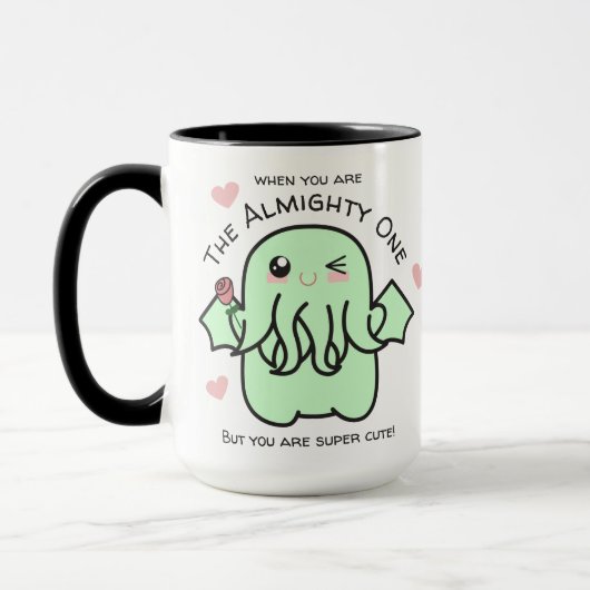Cute Cthulhu Coffee Mok (Links)